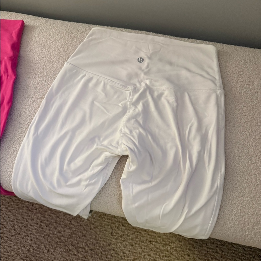 Lululemon Align White High-Waisted Leggings
